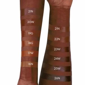 Danessa Myricks Yummy Skin Serum Foundation 14W - Fond De Ten Serum Hibrid Cu Efect Hidratant- Swatch 2