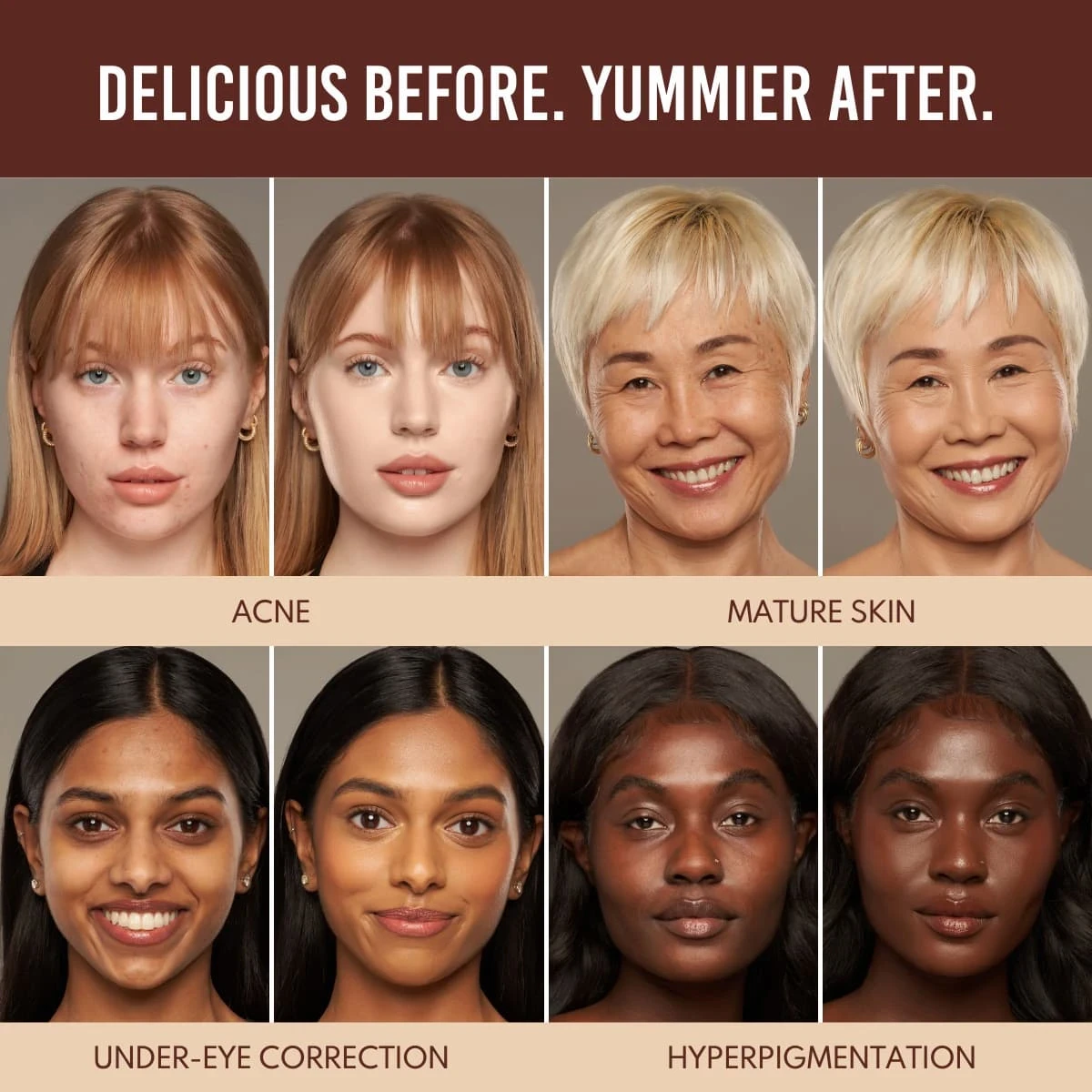 Danessa Myricks Yummy Skin Serum Foundation Refill 8P - Fond De Ten Usor, Hibrid Cu Efect Hidratant - Machiaj 3