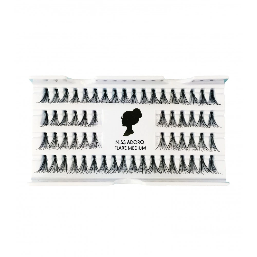 Gene False Miss Adoro Smocuri Cu Nod M - Gene False Smocuri Ce Ofera Volum Si Lungime Genelor Naturale - Produs