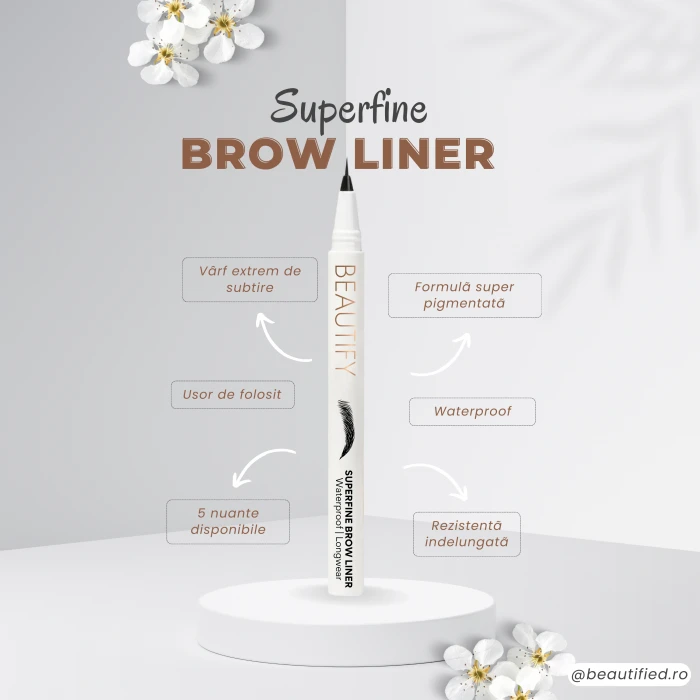 Carioca pentru sprancene Superfine Brow Liner COOL