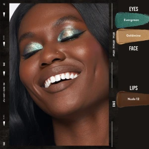 Danessa Myricks Colorfix Metallics Goldmine - Crema Hibrida, Incredibil De Durabila Cu Aspect Metalic - Model 2