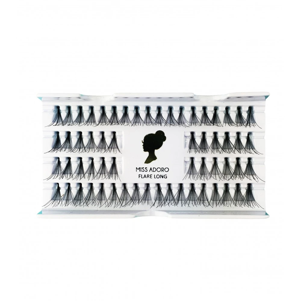 Gene False Miss Adoro Smocuri Cu Nod L - Gene False Smocuri Ce Ofera Volum Si Lungime Genelor Naturale - Produs