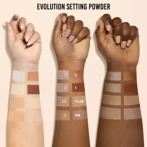 Danessa Myricks Evolution Powder #1 - Pudra De Setare - Swatch 1