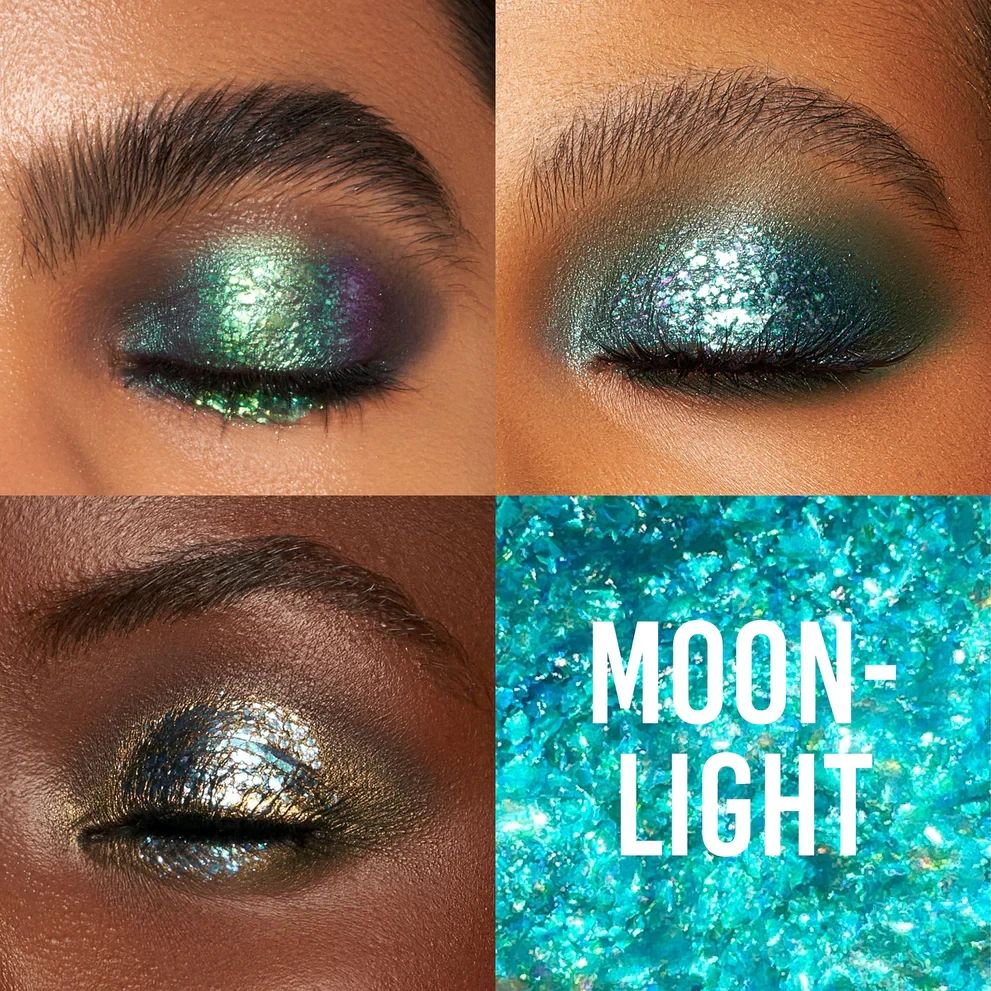 Infinite Chrome Flakes Moonlight Danessa Myricks Infinite Chrome Flakes Moonlight - Actioneaza Ca Un Fard De Pleoape Sau Un Topper - Machiaj 4