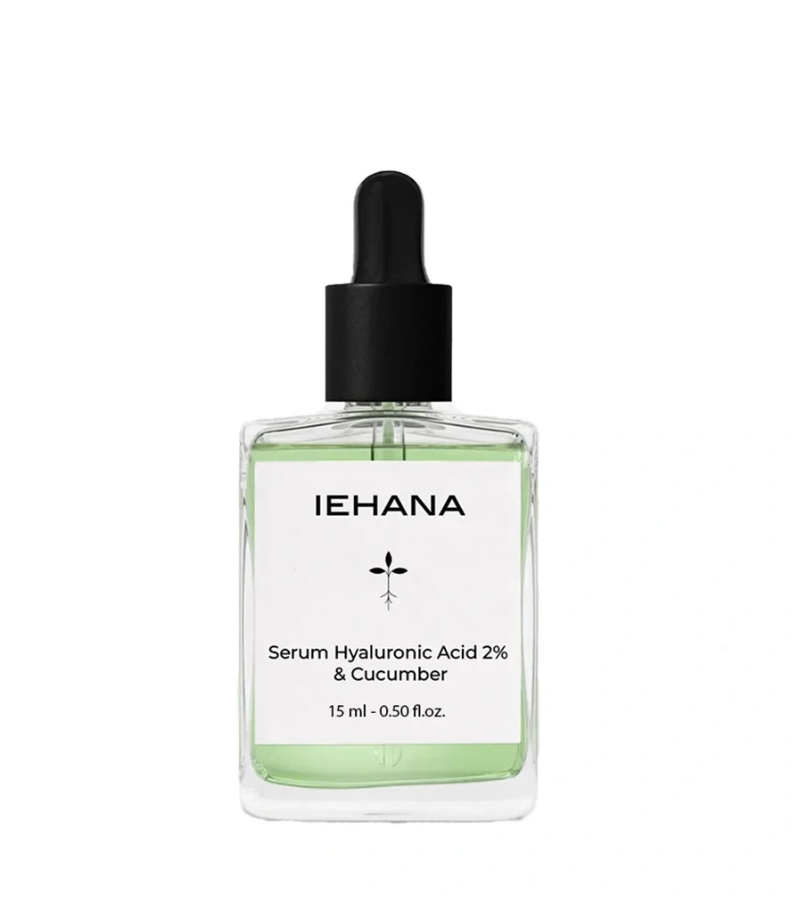 Serum Antirid cu Acid Hyaluronic 2% & Castravete, Toate Tipurile de Ten, 15 ml