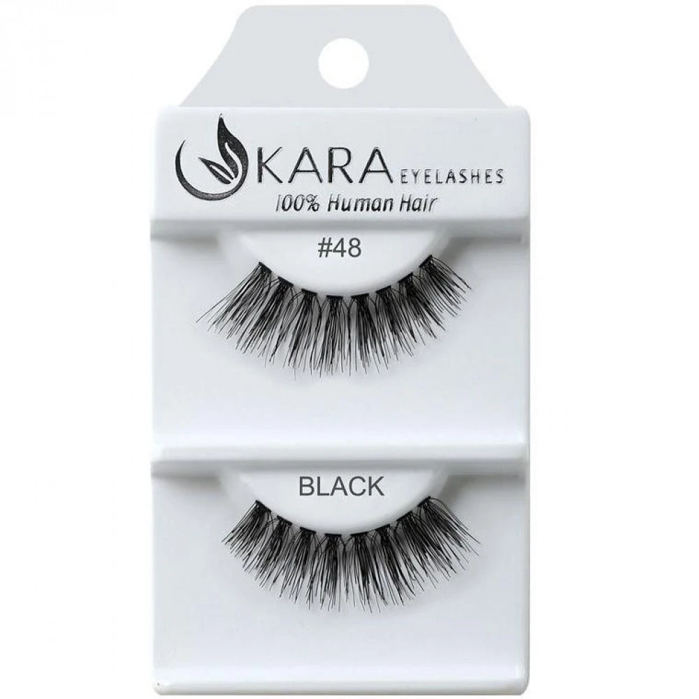 Gene False Kara 48 - Gene False Tip Banda, Din Par 100% Natural, De Calitate Superioara - Hover