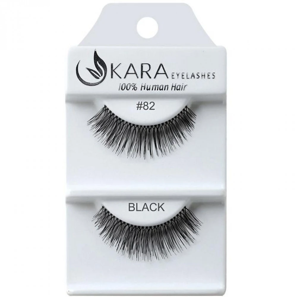 Gene False Kara 82 - Gene False Tip Banda, Din Par 100% Natural, De Calitate Superioara - Hover