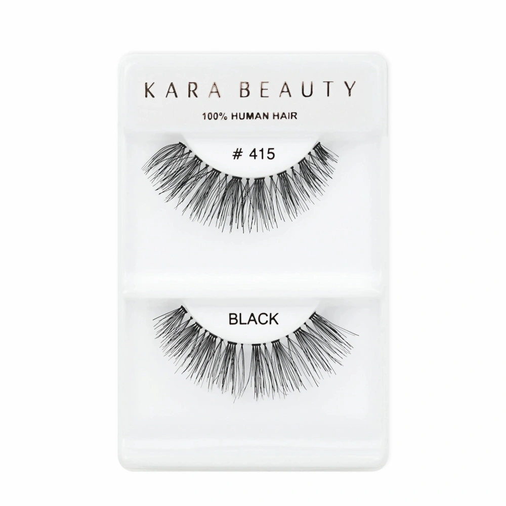 Gene False Kara 415 - Gene False Tip Banda, Din Par 100% Natural, De Calitate Superioara - Hover