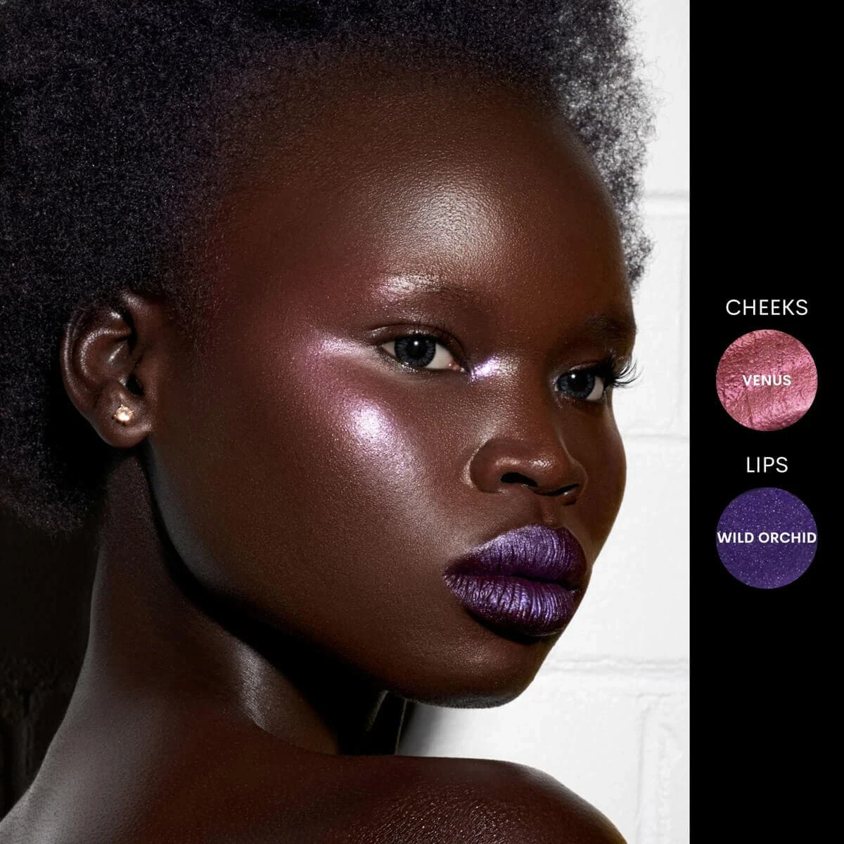 Danessa Myricks Colorfix Metallics Wild Orchid - Crema Hibrida, Incredibil De Durabila Cu Aspect Metalic - Machiaj 2