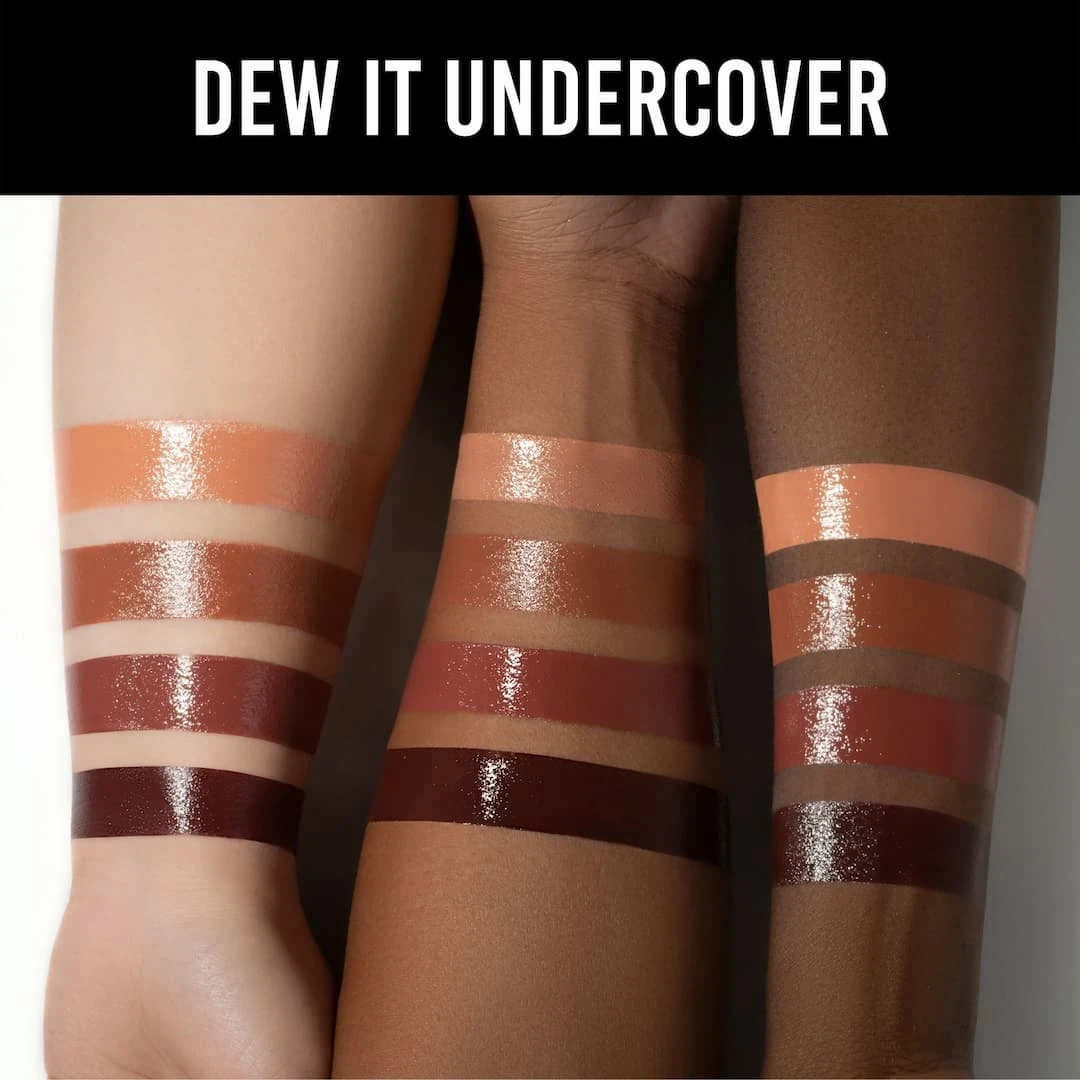 Danessa Myricks Dewy Cheek & Lip Palette Dew It Undercover - Blush Crema Multifunctional - Swatch 3