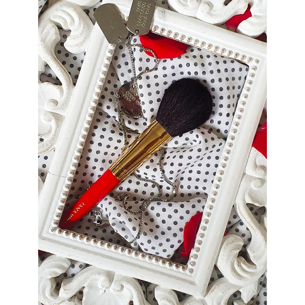 Iana Willkofer Pensula Iw Blush F104 - Pensula Profesionala Cu Perii Din Fir Natural High End - Hover