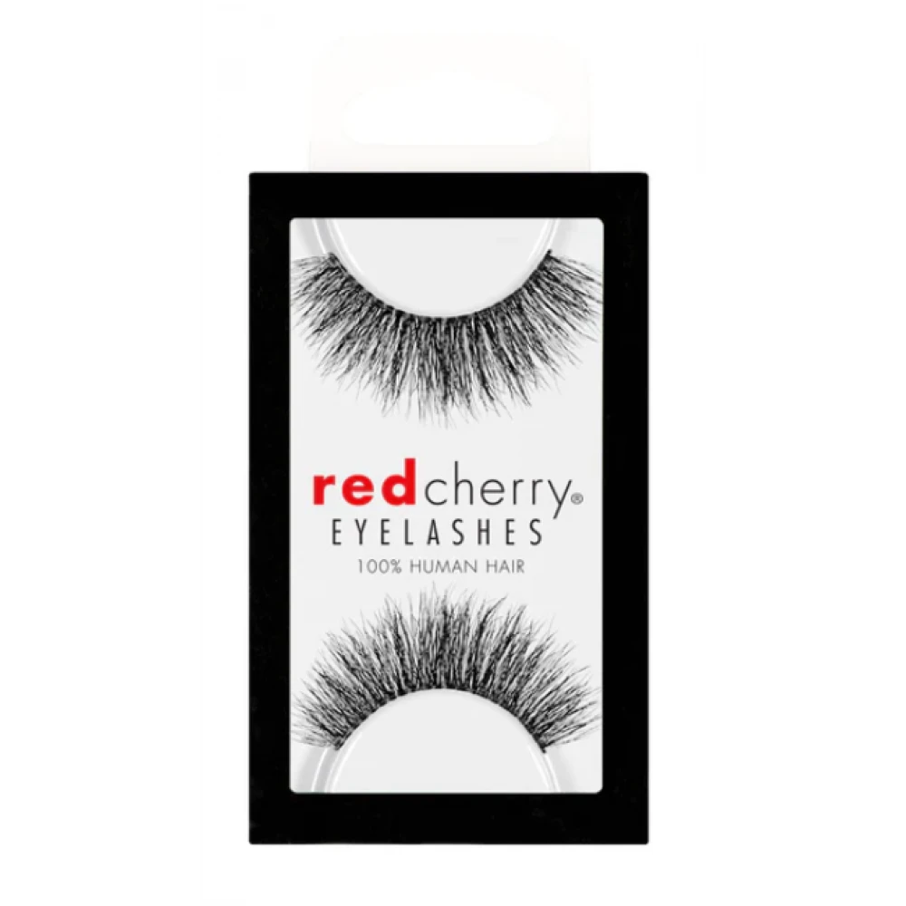 Gene False Red Cherry Dasha - Gene False Banda Fabricate Din Par Natural, Flexibile, De Calitate Superioara - Produs