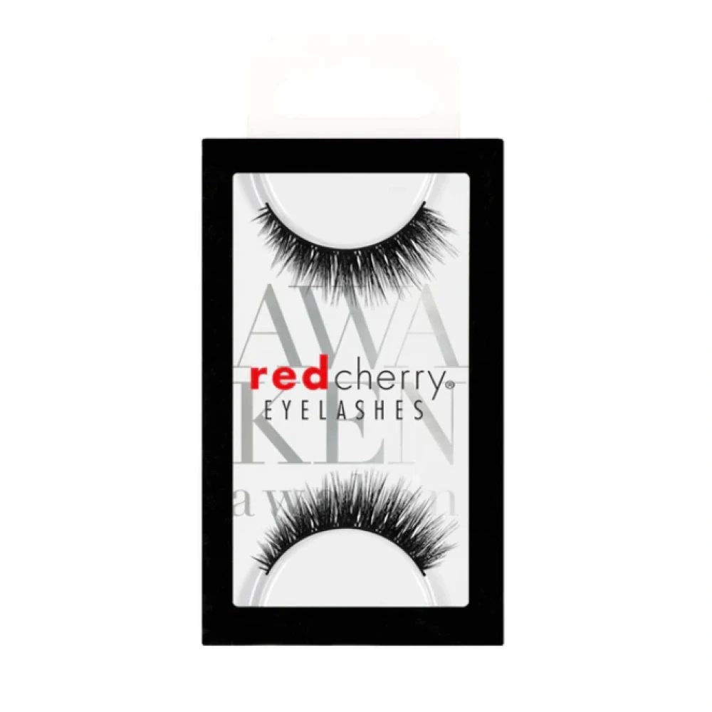 Gene False Red Cherry Desire - Gene False Banda Fabricate Din Par Natural, Flexibile, De Calitate Superioara - Produs