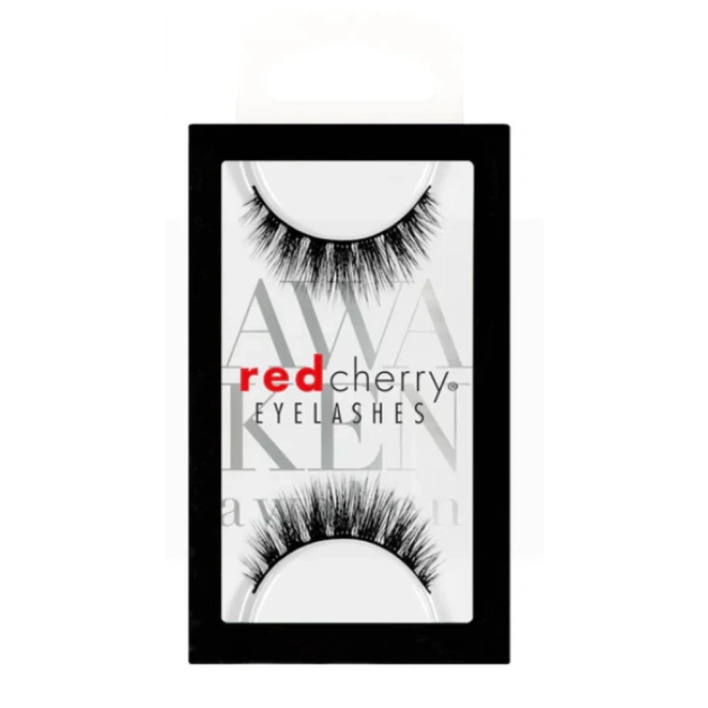 Gene False Red Cherry Eternal - Gene False Banda Fabricate Din Par Natural, Flexibile, De Calitate Superioara - Produs