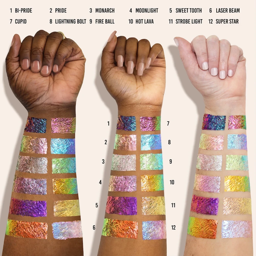 Danessa Myricks Infinite Chrome Flakes - Actioneaza Ca Un Fard De Pleoape Sau Un Topper - Hover