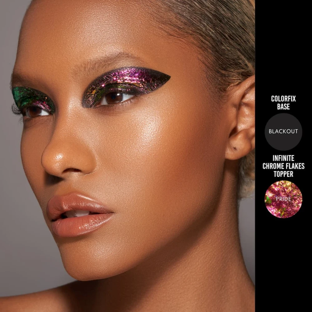 Danessa Myricks Infinite Chrome Flakes Pride - Actioneaza Ca Un Fard De Pleoape Sau Un Topper - Hover