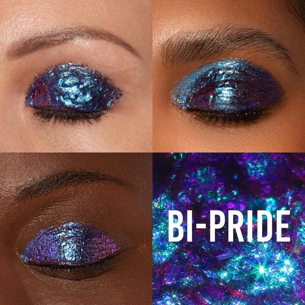 Danessa Myricks Infinite Chrome Flakes Bi-Pride - Actioneaza Ca Un Fard De Pleoape Sau Un Topper - Hover