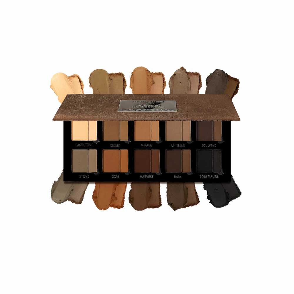 Danessa Myricks Groundwork Defining Neutrals - Paleta Farduri Nude, Multifunctionala - Produs