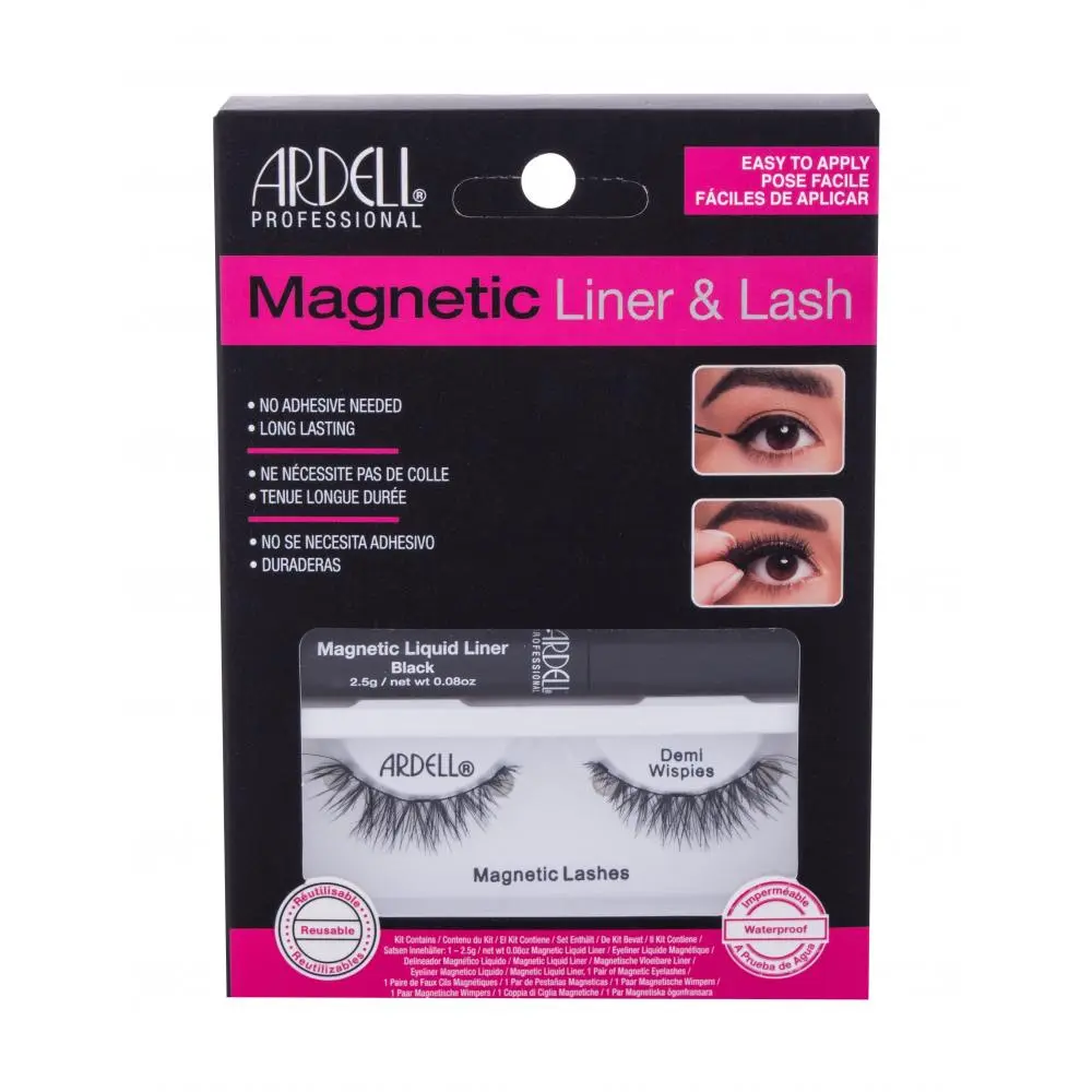 Gene False Ardell Demi Wispies + Eyeliner Gel