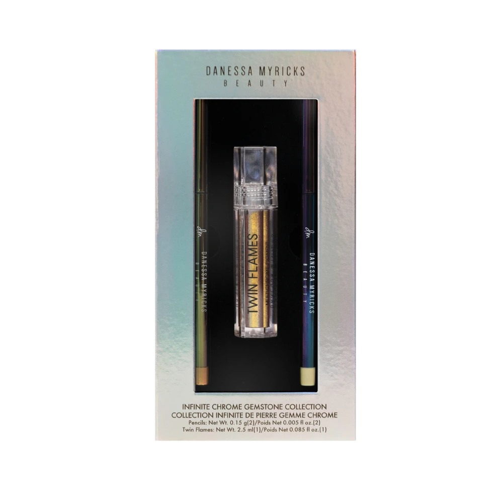 Danessa Myricks Infinite Gemstone Collection - Set Multicromatic, Extrem De Pigmentat - Produs