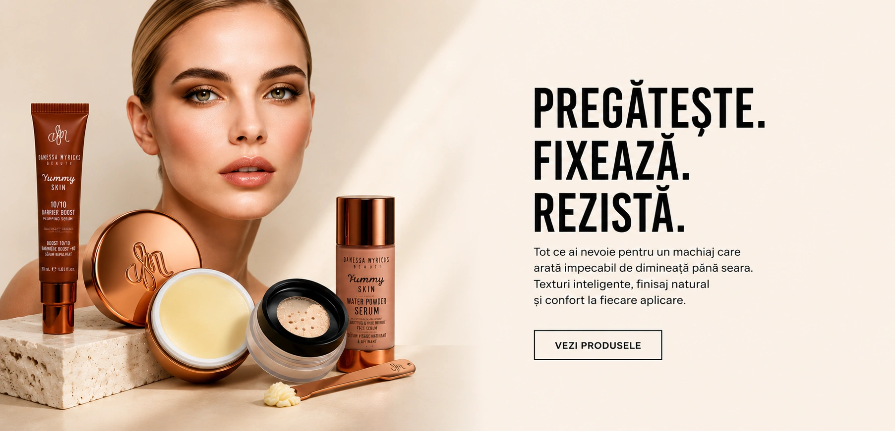 Baza de machiaj si fixare